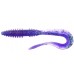Силиконовая приманка на хищную рыбу, Taipan Crazy Sweep, 2,5 дюйма, 12шт/уп, цвет №04 Violet